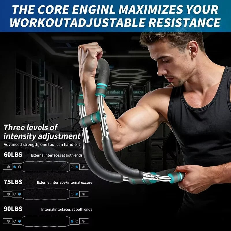 Three Lumisum Arm Trainer resistance configurations